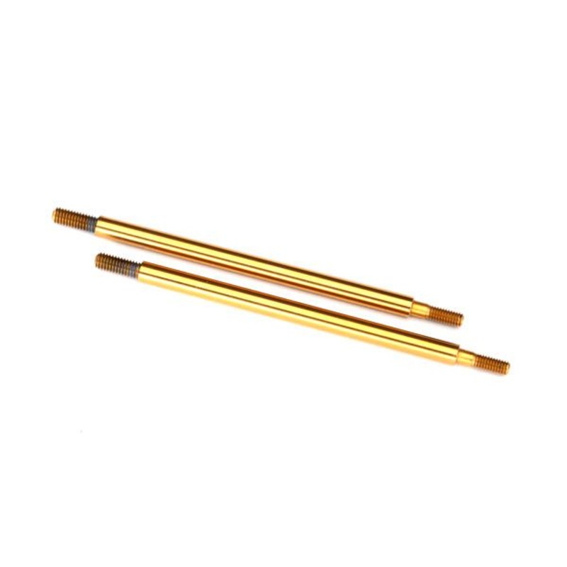 TRAXXAS 8454T Shock shaft, 69mm (GTR) (front) (TiN-coated) (2)