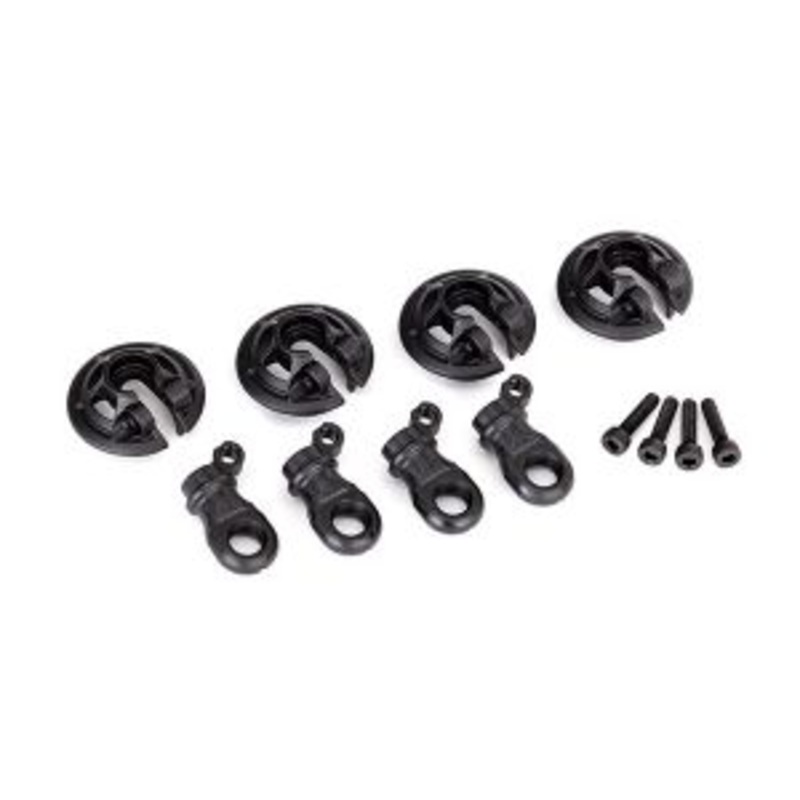 TRAXXAS 8459 Spring retainers, lower captured (4)/ 2.5x10 CS (4)
