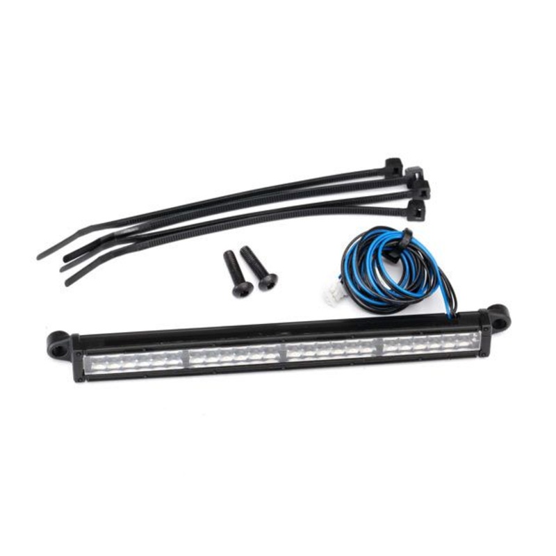TRAXXAS 8487 LED light bar, rear, red (with amber class light) (high-voltage) (24 red LEDs, 24 amber LEDs, 100mm wide