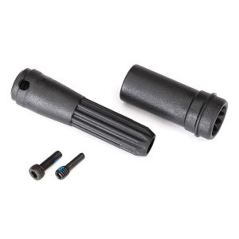 TRAXXAS 8556 Driveshafts, center front/ 4mm screw pin (1)/ 3x10 CS (1)