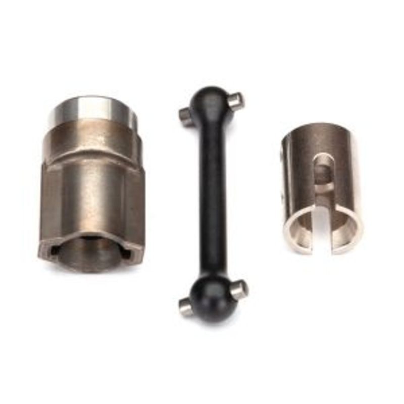 TRAXXAS 8556X Driveshaft, center, front steel w/ 2.5x12 screw pin UDR