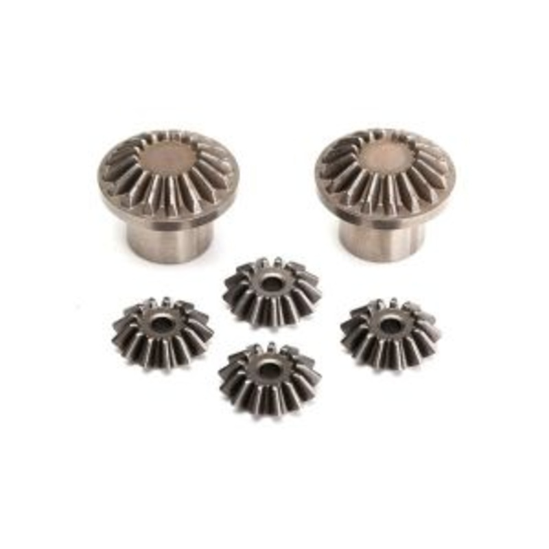 TRAXXAS 8577 Gear set, rear differential output gears (2) spider gears (4) 8581 required to build complete differential UDR