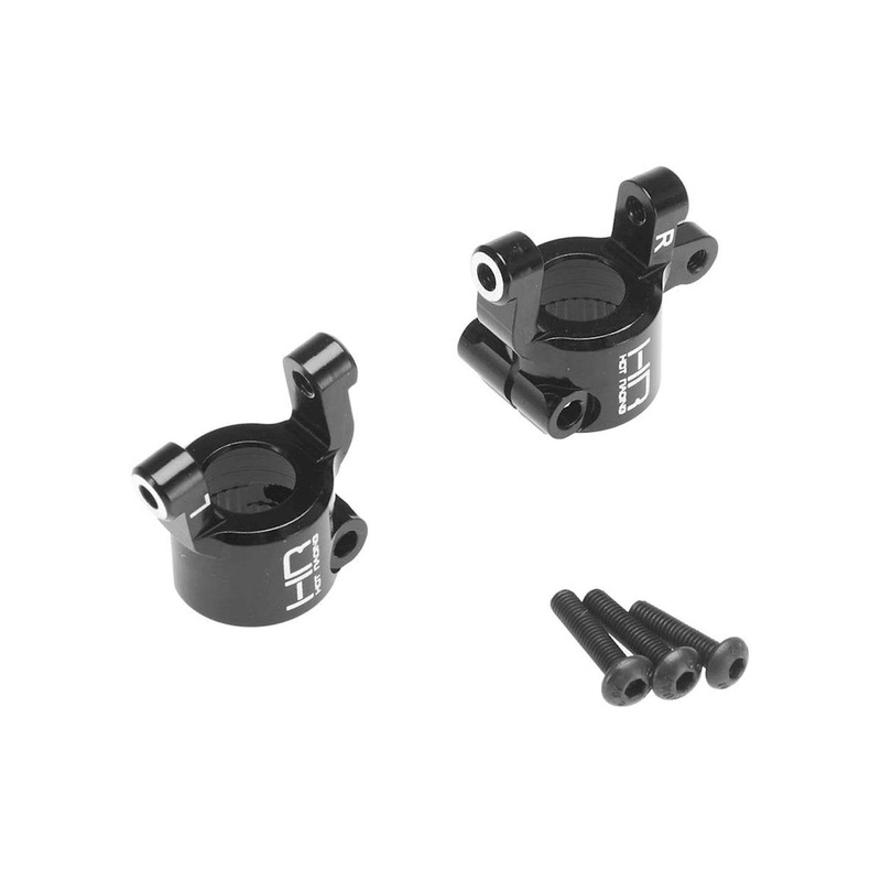 HOT RACING SCXT1901 Axial SCX10 II Aluminum AR44 C-Hub Set (Black)