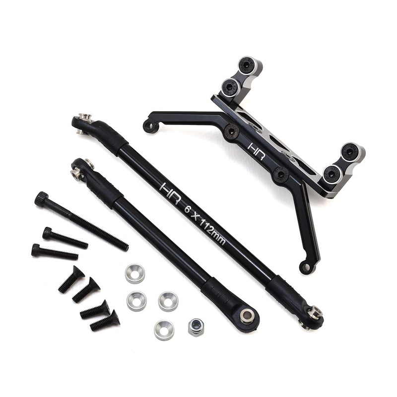 HOT RACING SCXT24AM01 Axial SCX10 II AR44 Aluminum Servo On Axle SOA Mount Black