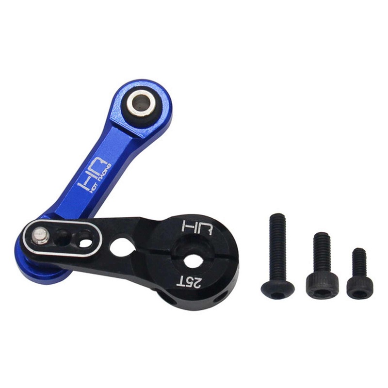 HOT RACING SLG48SH25 Aluminum Fixed Link Steering 25t Servo Arm: Sledge