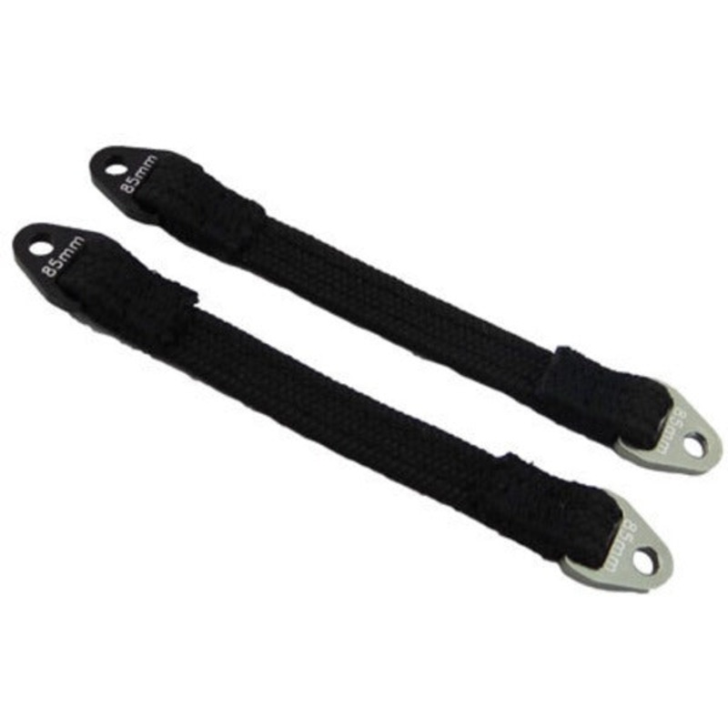 HOT RACING SLS85T1801 1/10 Scale Suspension Travel Limit Straps, 85mm, 2pcs