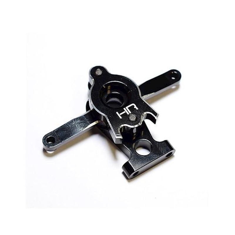 HOT RACING VXS4801 Traxxas 1/16 Aluminum Bellcrank Steering Kit Black
