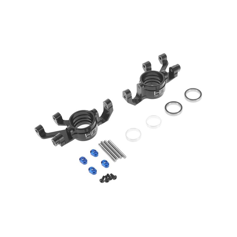 HOT RACING XMX2101 Traxxas X-Maxx Aluminum Steering Blocks (Black)