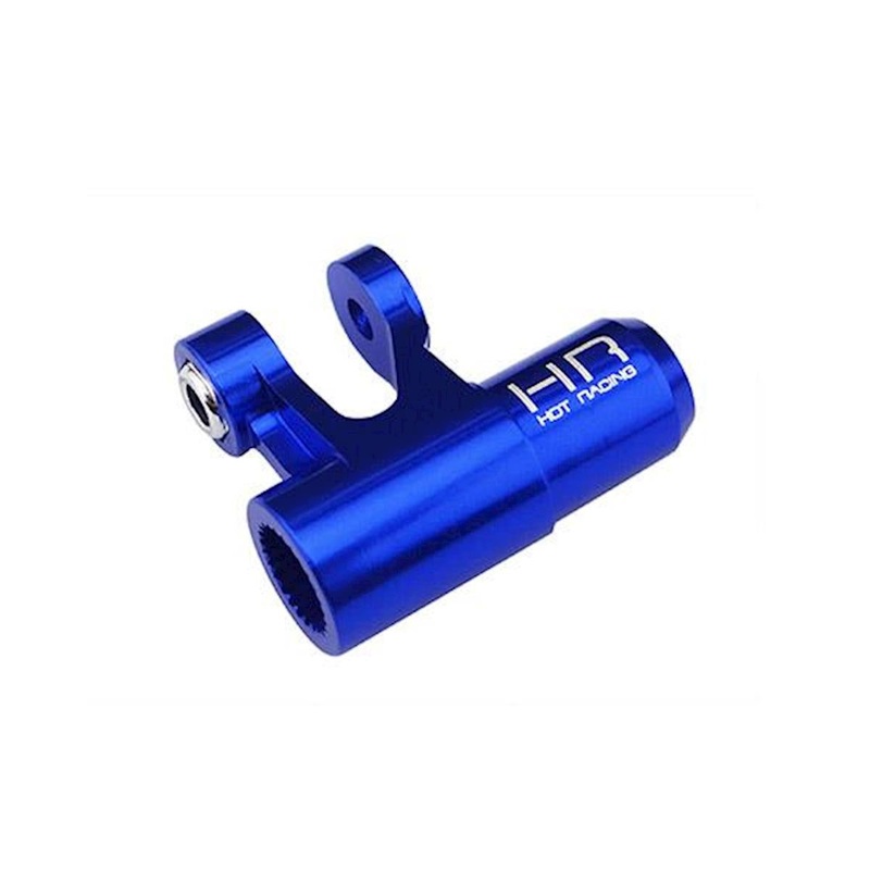 HOT RACING XMX48A06 Aluminum Steering Servo Horn Arm Blue X-Maxx