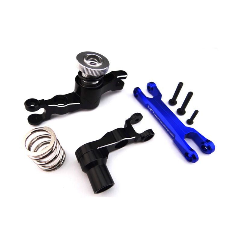 HOT RACING XMX48M06 Aluminum Servo Saver Bellcrank Steering: X-Maxx