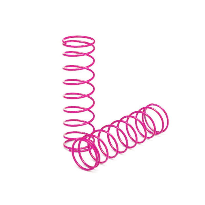 TRAXXAS 2458P Springs, front (pink) (2)