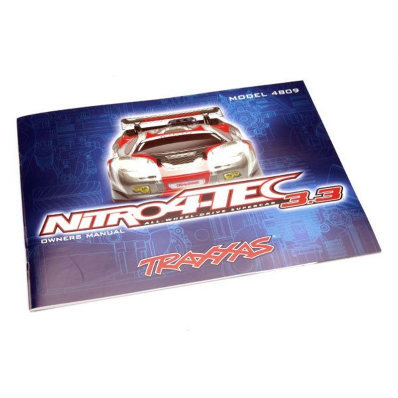 TRAXXAS 4899R Owner's manual, Nitro 4-Tec (with TRX 3.3 Racing Engine)