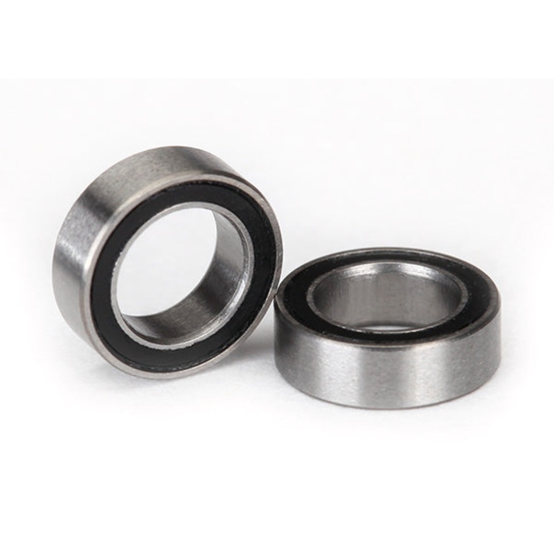 TRAXXAS 5114A Ball bearings, black rubber sealed 5x8x2.5mm (2)