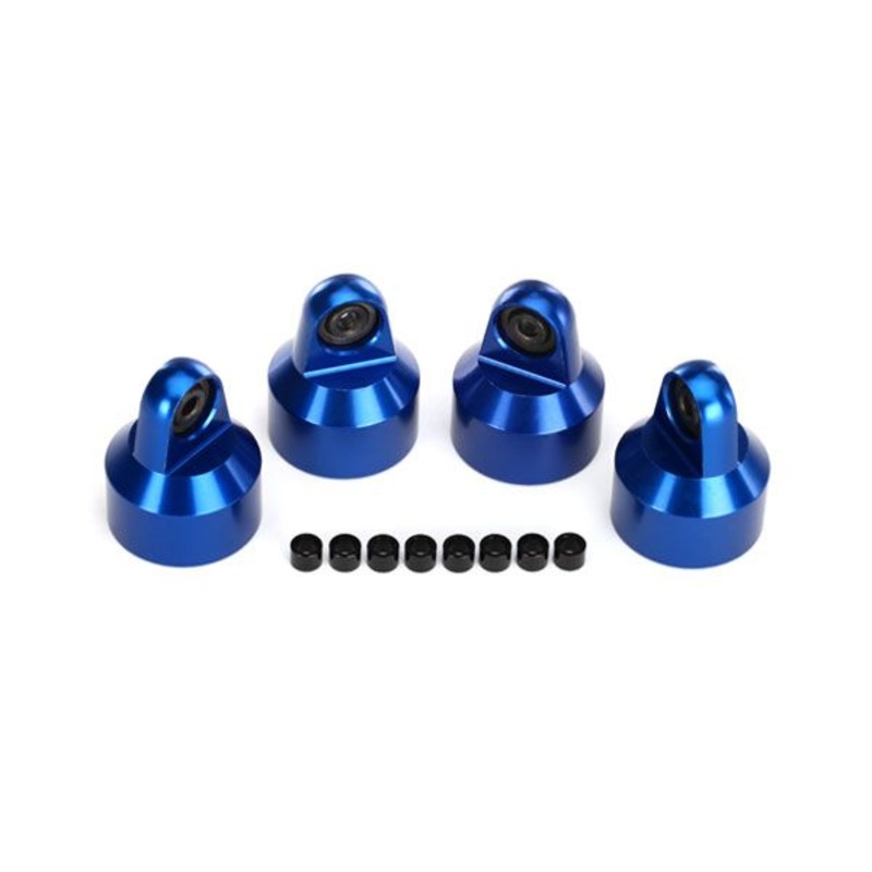 TRAXXAS 7764A Shock Caps GTR Aluminum Blue X-Maxx