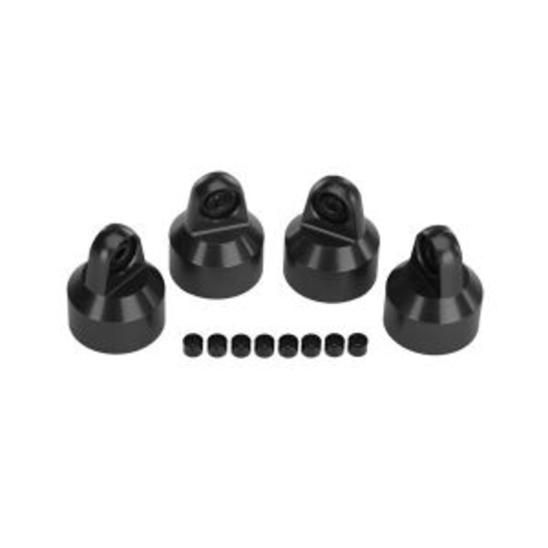 TRAXXAS 7764X Shock Caps Aluminum PTFE-Coated (8) X-Maxx