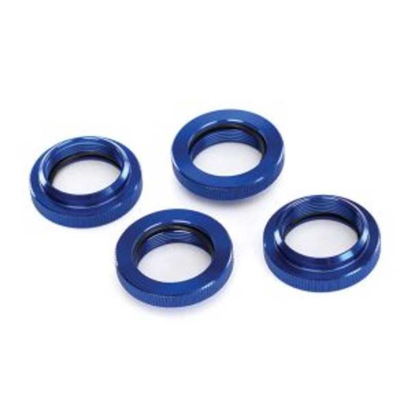 TRAXXAS 7767 Spring Retainer Blue-Anodized Aluminum GTX Shocks
