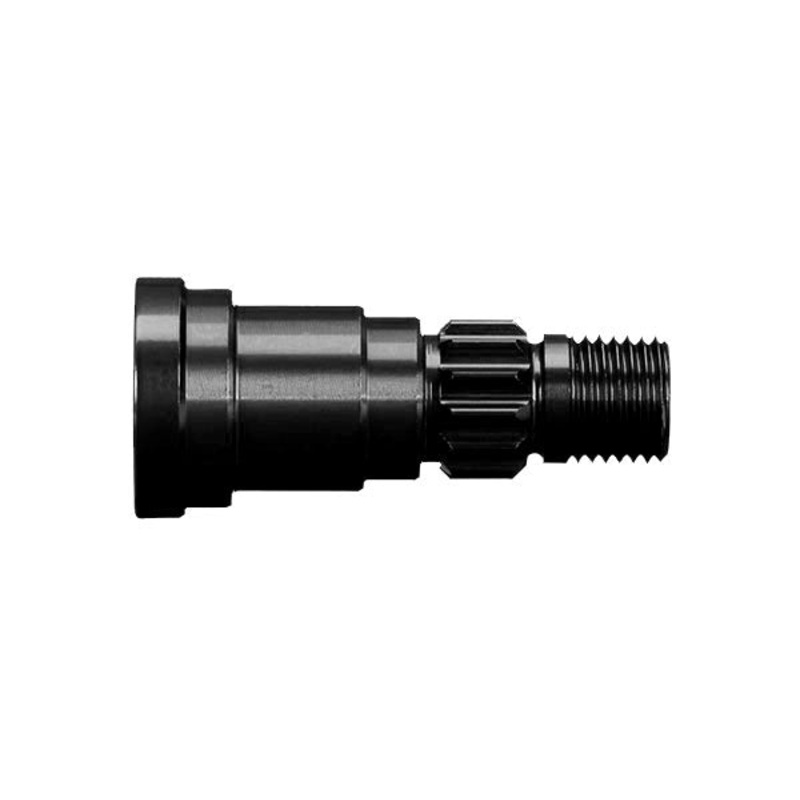 TRAXXAS 7768A Stub axle, aluminum (black-anodized) (1) (for use only with #7750X driveshaft)