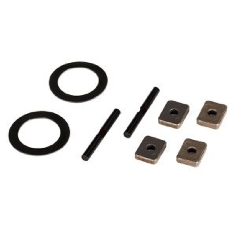 TRAXXAS 7783 Spider Gear Shaft (2) & Spacers (4)