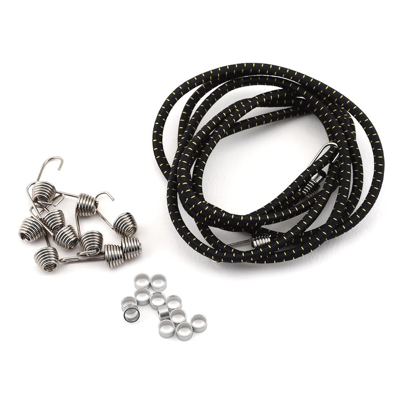 HOT RACING ACC468K41 1/10 Bungee Cord Kit Black/Gold