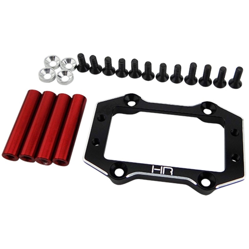 HOT RACING AON24M02 Aluminum Steering Servo Mount, for 1/8 Arrma