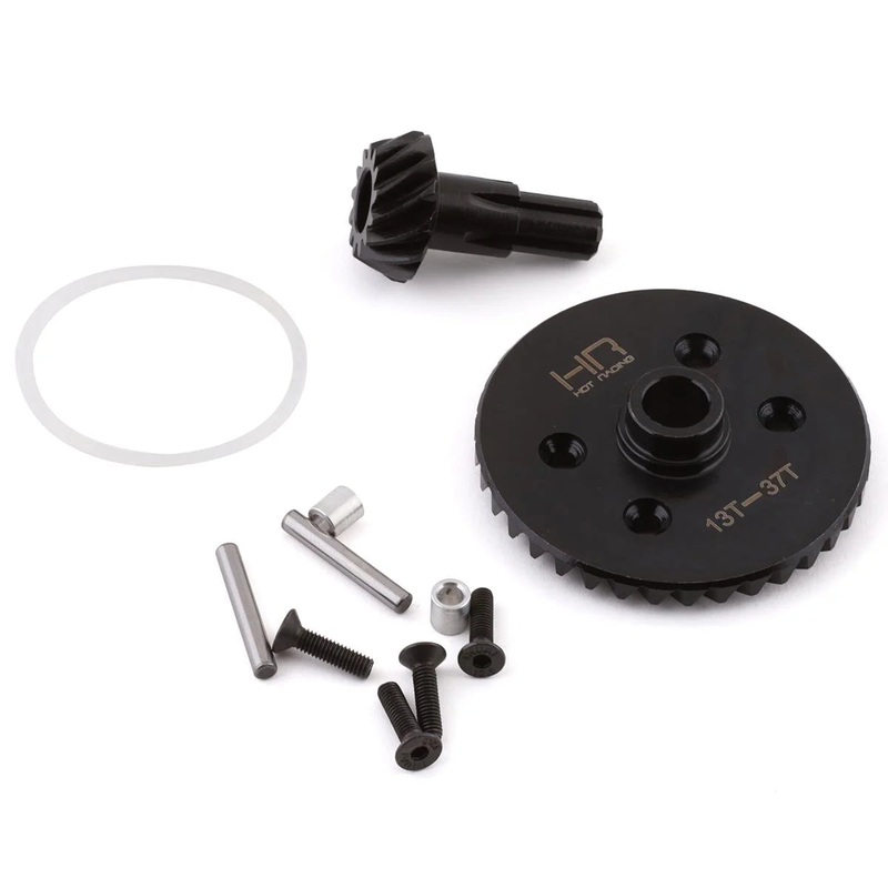 HOT RACING ATF9337 Arrma 4x4 BLX Steel Helical Differential Ring/Pinion