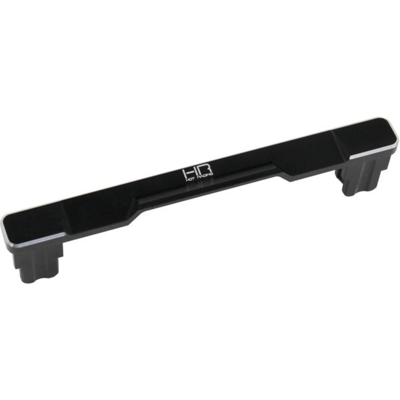 HOT RACING ERVT2901 Black Aluminum Front Body Mount, for Traxxas E-Revo 2.0