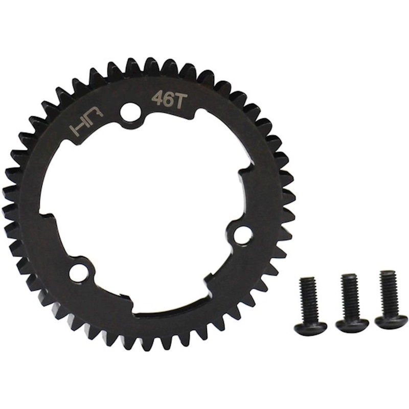 HOT RACING ERVT46M01 E Revo 2.0/X-Maxx/XO-1 Steel Mod 1 Steel Spur Gear (46T)
