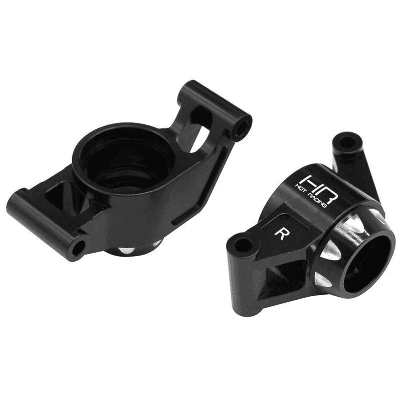 HOT RACING MXX2201 Aluminum Rear Hubs Stub Axle Carriers: Traxxas Maxx 4S