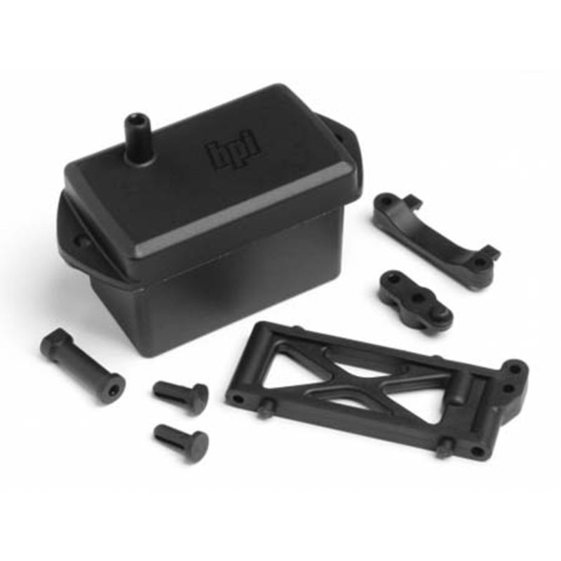 HPI 100324 Receiver Box / Upper Deck Parts Set - Firestorm