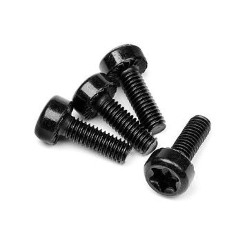 HPI 15455 Wide Cap Head Torx Screw M4x12mm *DISC*