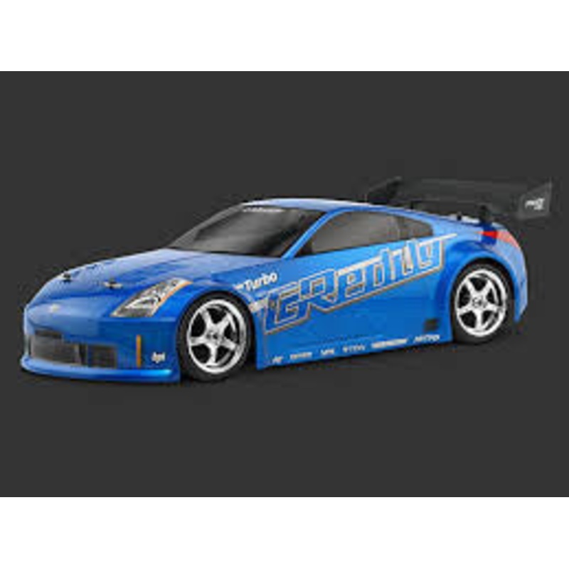 HPI 17518 Nissan 350Z G Reddy Twin Turbo Clear 200mm