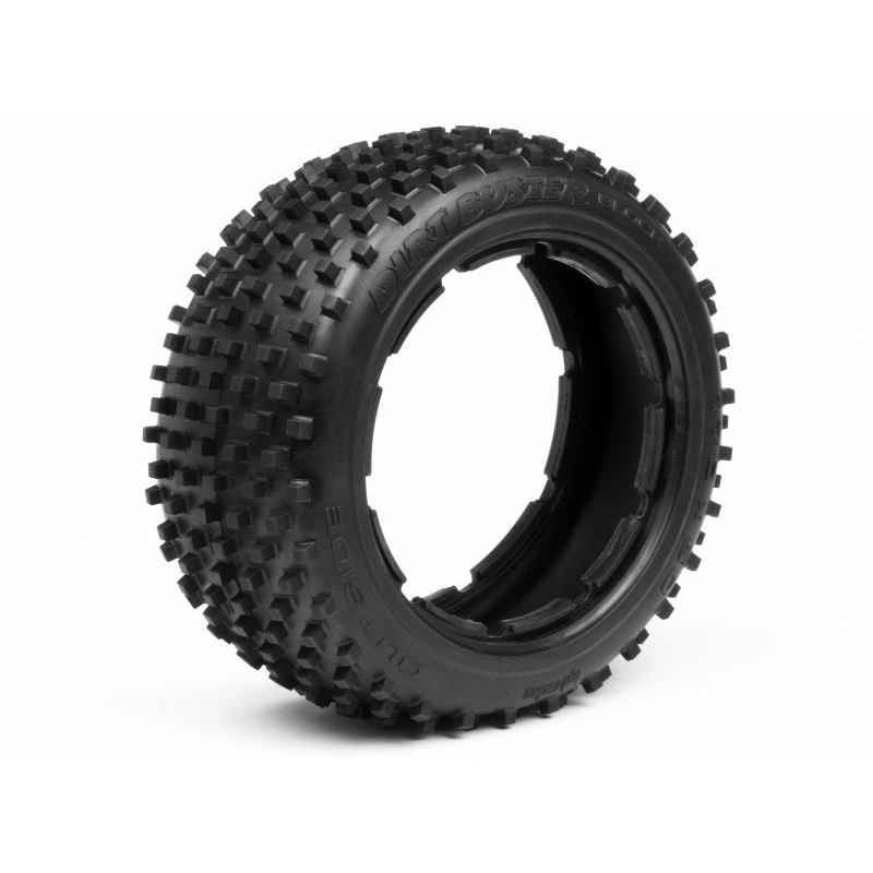 HPI 4848 Dirt Buster Block Tire, M Compound, 170x60mm, (2pcs), Baja 5B