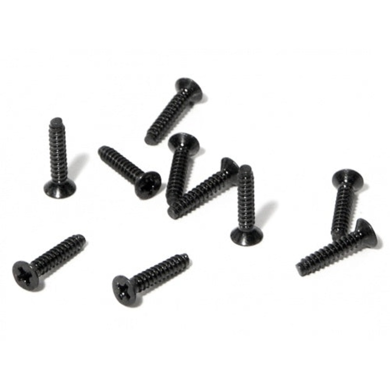 HPI Z463 Flat Head Screw, M2X10mm, (10pcs)