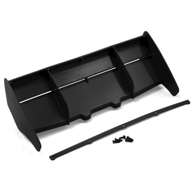 HOT BODIES HB204125 1/8 Rear Plastic Wing Black