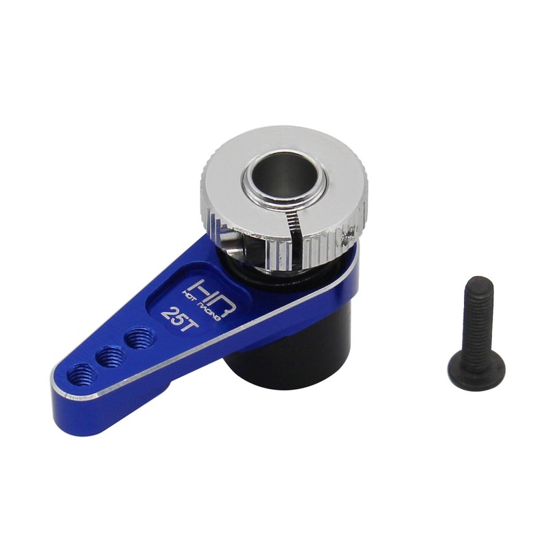 HOT RACING LMJ48SH25 Aluminum Clamping Nut 25T Servo Saver: Losi LMT
