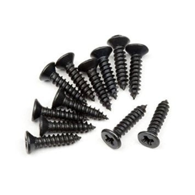 HPI 101273 TP Flat Head Screw 2.6x12mm