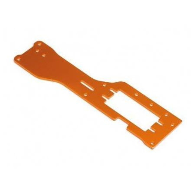 HPI 101758 Upper Chassis 6061 Trophy Series Orange