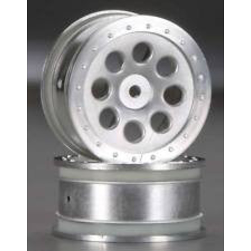 HPI 103037 ST-8 Wheel Matte Chrome 0mm Offset