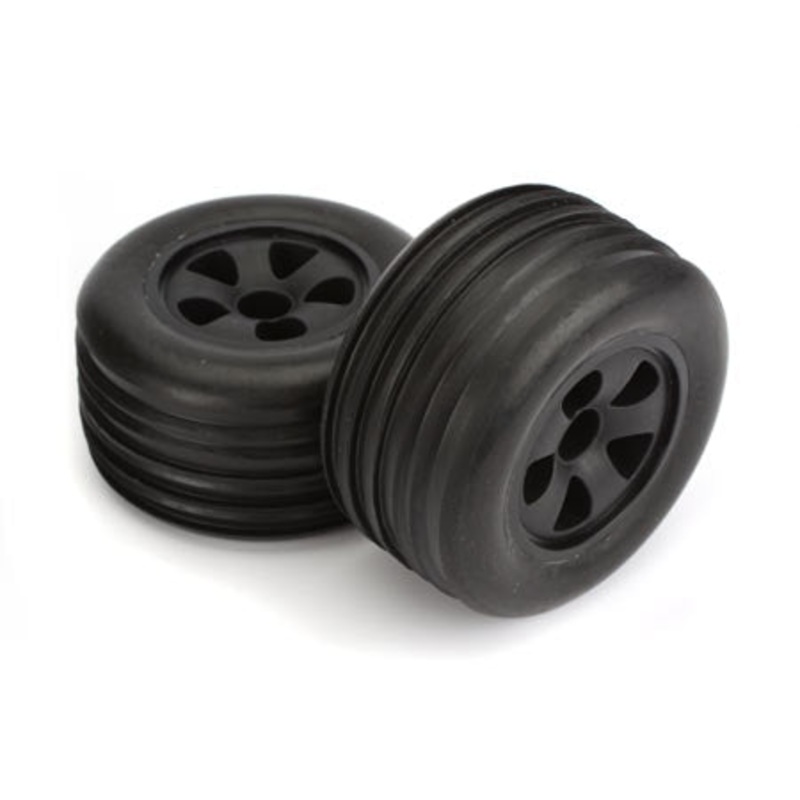 ECX ECX1009 Premounted Front Tire Black Rib Circuit *DISC*