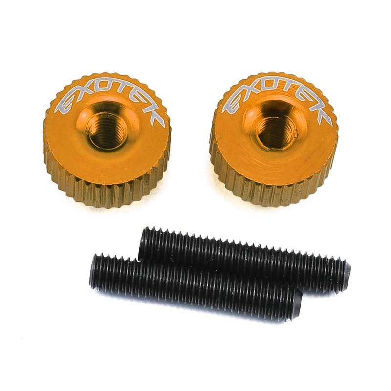 EXOTEK 1191ORG M3 Twist Nut (Orange)