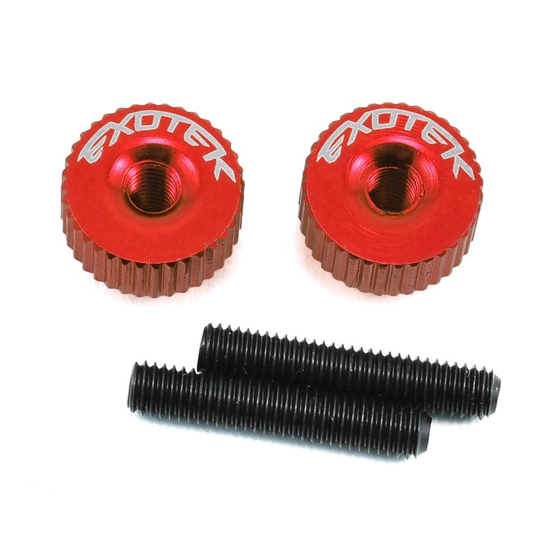 EXOTEK 1191RED M3 Twist Nut (Red)