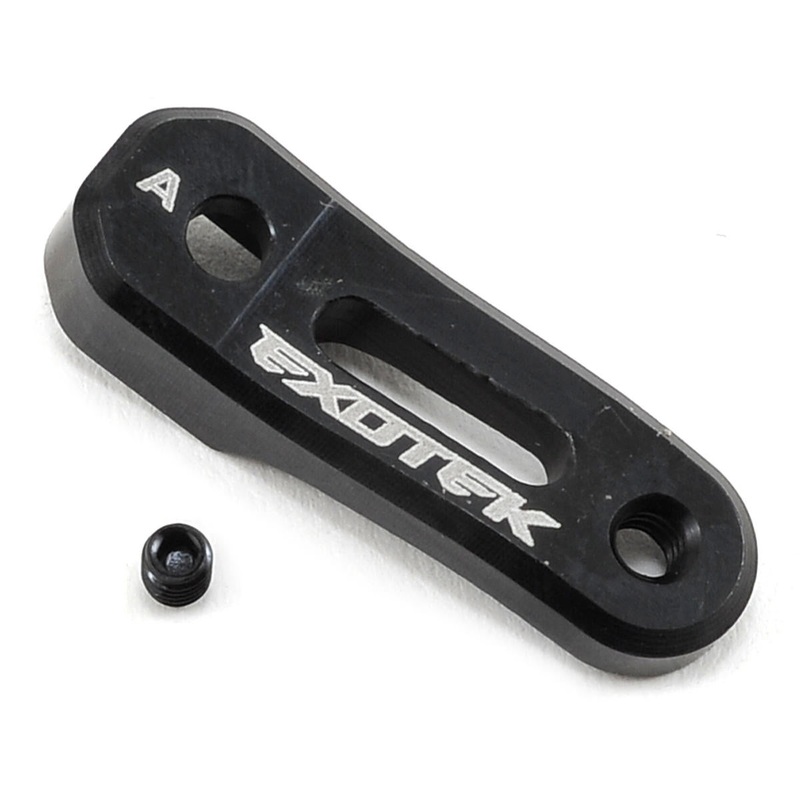 EXOTEK 1430BLK TLR 22-4 Steering Horn "A" (Black)