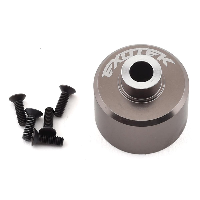 EXOTEK 1843 Rock Baja Rey Alloy Differential Gear Case with HD Screws