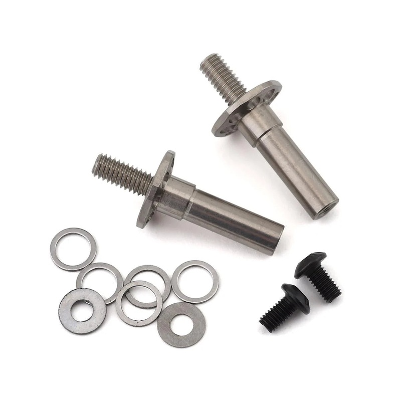 EXOTEK 1979 Traxxas Slash / Bandit Titanium Drag Racing Front Axles (2)