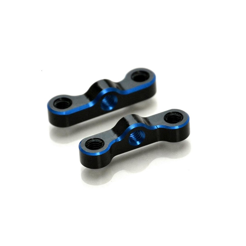 EXOTEK EXO1938 B74/B6.2 HD Aluminum Rear Hub Link Mounts Black / Blue