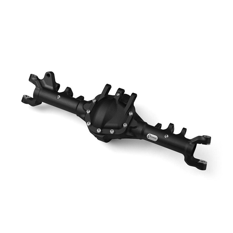 VANQUISH VPS06607 SCX10 II Front Axle Assembly (Black)