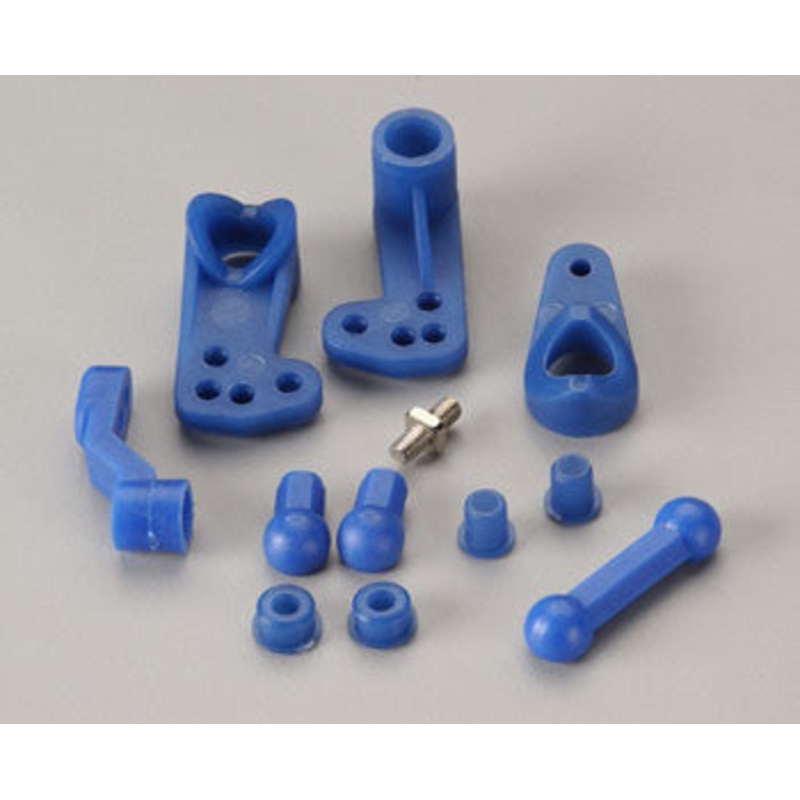 DURATRAX DTXC9452 Steering Bellcrank Blue Evader ST *DISC*