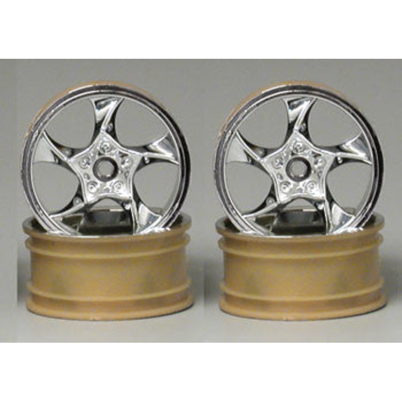 DURATRAX DTXC9881 Wheel 5-Spoke Stare Chrome *DISC*