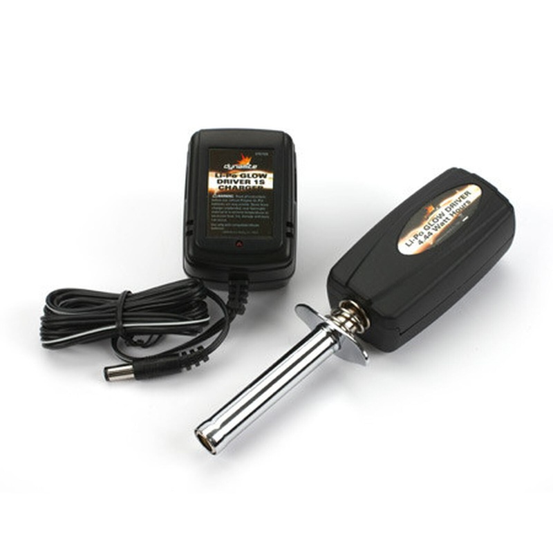 DYNAMITE DYN1926 LiPo Glow Driver Igniter with Battery and Charger