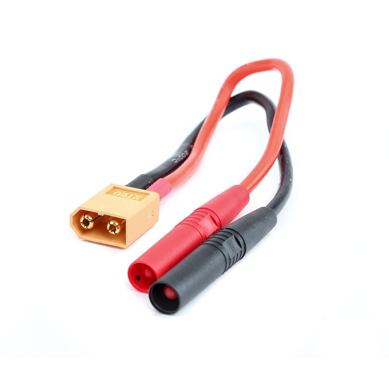 DYNAMITE DYNC0144 Insulated Charge Adapter: Banana / XT60 Male